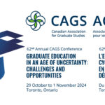 62nd Annual CAGS Conference – Early Bird Registration Now Open