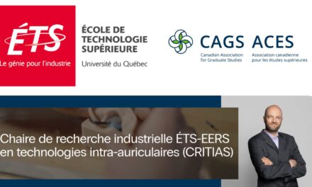 2024-2025 CAGS Award for Excellence and Innovation in Enhancing the Graduate Student Experience – ÉTS